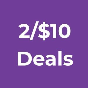 2/$10 Deals